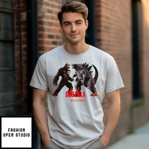 Godzilla Kong Great War T-Shirt