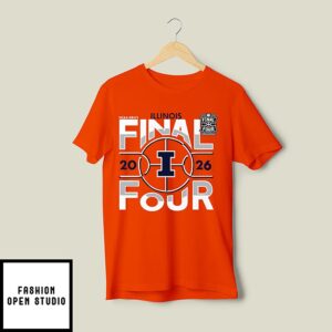 Illinois Illini Final Four 2026 Men’s March Madness T-Shirt