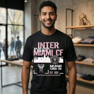 Inter Miami Cf 2020 Mls Chase Stadium Florida USA T-Shirt