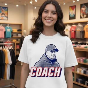 John Harbaugh Coach New York Giants T-Shirt