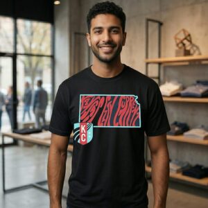 Kansas City Current Groovy State Map 2026 T-Shirt