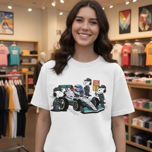 Kimi Antonelli Snoopy Pit Crew F1 T-Shirt