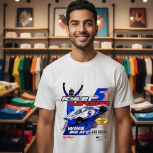 Kyle Larson 5 Wins Big At Las Vegas T-Shirt