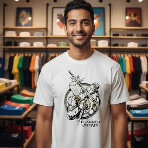 Lady Knight Planned On Pain T-Shirt