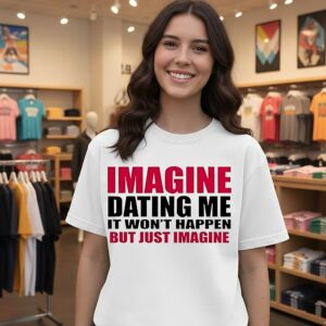 Lili Reinhart Waering Imagine Dating Me It Won’t Happen But Just Imagine T-Shirt