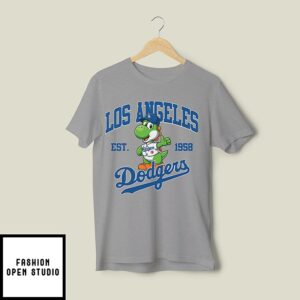 Los Angeles Dodgers Est 1958 T-Shirt