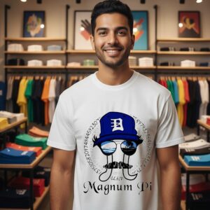 Math Teacher Magnum Pi T-Shirt