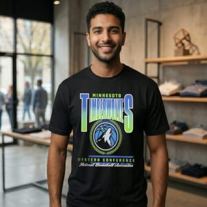 Minnesota Timberwolves NBA Western Conference Graphics Swish T-Shirt
