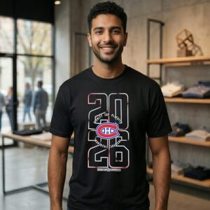Montreal Canadiens 2026 Stanley Cup Playoffs Bold T-Shirt