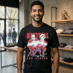 Montreal Canadiens Les Jeunes NHL 2026 Player Collage T-Shirt