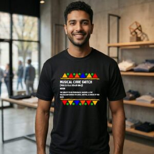 Musical Code Switch Definition Meaning The Ability To Go From Bach Wagner T-Shirt