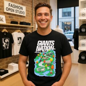 New York Giants Nation Roadmap T-Shirt