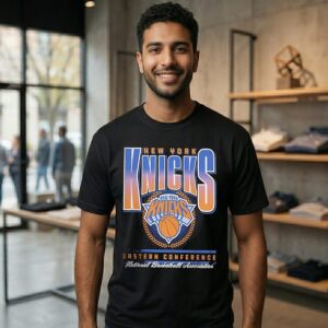 New York Knicks NBA Eastern Conference Graphics Swish T-Shirt