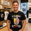 No Kings Is America No One Is Illegal On Stolen Land North America Map T-Shirt