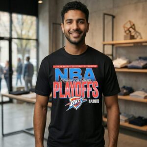 Oklahoma City Thunder 2026 NBA Playoffs Logo T-Shirt