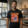 Oklahoma City Thunder Cason Wallace 2026 NBA Signature Airbrush T-Shirt