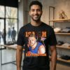 Oklahoma City Thunder Isaiah Hartenstein 2026 NBA Signature Airbrush T-Shirt