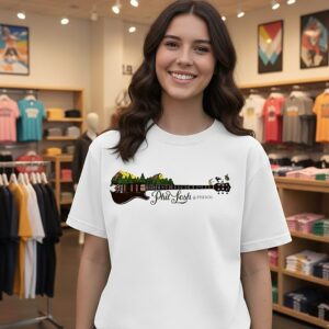 Phil Lesh And Friends Bass Mountain Guitar T-Shirt