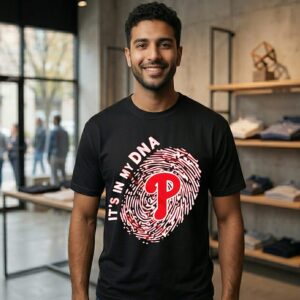 Philadelphia Phillies Fingerprint It’s In My Dna T-Shirt
