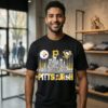 Pittsburgh City Sports Players Names City Skyline 2026 T-Shirt