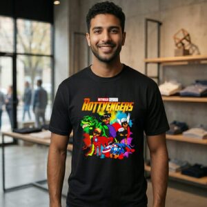 Rottweiler Superhero Rottvengers Avengers T-Shirt