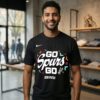 San Antonio Spurs Nike 2026 NBA Playoffs Mantra Go Spurs Go T-Shirt