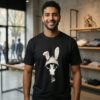 Steampunk Black Rabbit Poison Resistant Mask T-Shirt