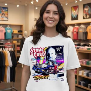 Stone Cold Jerry Toliver Funny Car T-Shirt