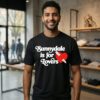 Sunnydale Is For Lovers Buffy Town Heart T-Shirt