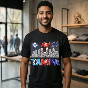Tampa City Sports Players Names City Skyline 2026 T-Shirt