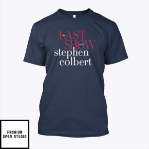 The Late Show With Stephen Colbert 2026 T Shirt