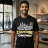 Vegas Golden Knights Pacific Division Champions City Skyline 2026 T-Shirt