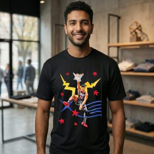 Vj Edgecombe Slam Dunk Graphic Philadelphia 76ers T-Shirt