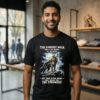 Wolf Under Moon The Hardest Walk You Can Make Is Alone Makes The Strongest T-Shirt
