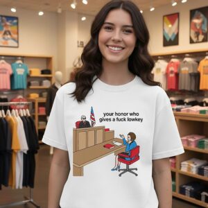 Your Honor Who Gives A Fuck Lowkey T-Shirt
