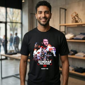 2026 NFL Schedule Release Graphic T-Shirt