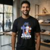 2026 New York Mets Baseball Mascot In My Veins Jesus In My Heart T-Shirt