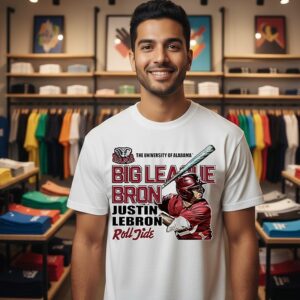 Alabama Justin Lebron Big League Bron T-Shirt