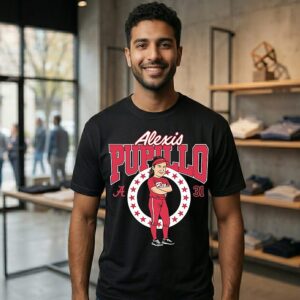 Alexis Pupillo 31 Universary Of Alabama Softball Cricature T-Shirt