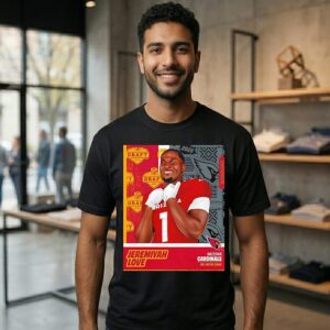 Arizona Cardinals Select Notre Dame’s Jeremiyah Love 3 NFL Draft 2026 T-Shirt