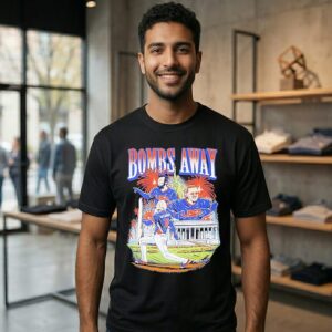 Bombs Away USA President Baseball 4th Of July T-Shirt