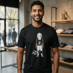 Boogeyman Ashton Jeanty Las Vegas Football Signature T-Shirt