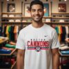 Boston Cannons Lacrosse Stripe T-Shirt