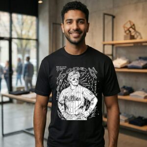 Bryce Harper Philadelphia Phillies Rain Or Shine The Showman Will Rise T-Shirt