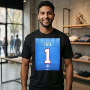 Carnell Tate 1 Tennessee Titans 2026 NFL Draft T-Shirt