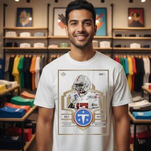 Carnell Tate 4 Tennessee Titans NFL Draft 2026 T-Shirt
