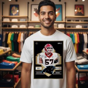 Carolina Panthers Pick Monroe Freeling No. 19 NFL Draft 2026 T-Shirt