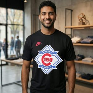 Chicago Cubs Nike 1876-2026 150th Anniversary T-Shirt