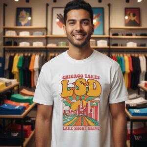 Chicago Takes Lsd Take Shore Drive T-Shirt
