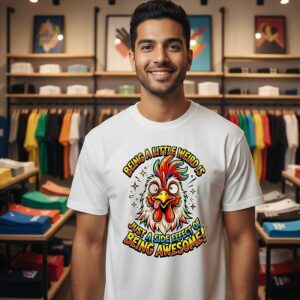 Chicken Being A Little Weird Is Just A Side Effect Of Being Awesome T-Shirt